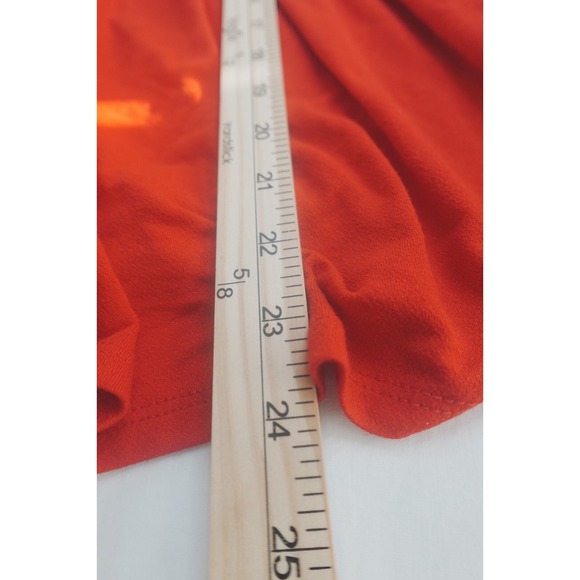 Eri‎ + Ali Anthropologie Red Button Back Blouse XS Boho Swingy Tunic Top - Picture 5 of 8